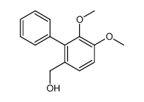 5,6-dimethoxy-2-biphenylmethanol Structure