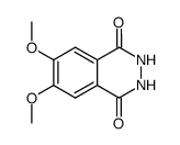 6,7-Dimethoxy-1,4-phthalazinediol结构式
