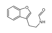 N-(2-(Benzofuran-3-yl)ethyl)formamide Structure