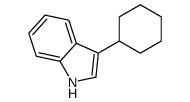 3-Cyclohexyl-1H-indole structure