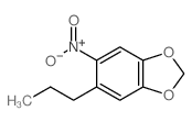 1,3-Benzodioxole,5-nitro-6-propyl-结构式