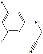 2-[(3,5-DIFLUOROPHENYL)AMINO]ACETONITRILE Structure