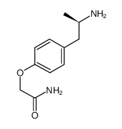 4-[(R)-2-aminopropyl]phenoxyacetamide Structure