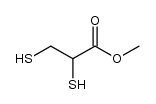 methyl 1,2-dimercaptopropionate结构式