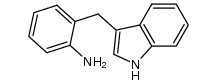 2-(1H-indol-3-ylmethyl)aniline结构式