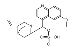 [(S)-(5-ethenyl-1-azabicyclo[2.2.2]octan-2-yl)-(6-methoxyquinolin-4-yl)methyl] hydrogen sulfate Structure