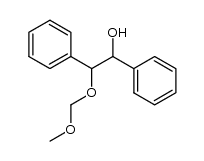 2-(methoxymethoxy)-1,2-diphenylethanol Structure