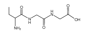 (+/-)-N-[N-(2-amino-butyryl)-glycyl]-glycine Structure