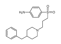 4-[3-(4-benzylpiperidin-1-yl)propylsulfonyl]aniline结构式