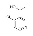 1-(4-chloropyridin-3-yl)ethanol结构式