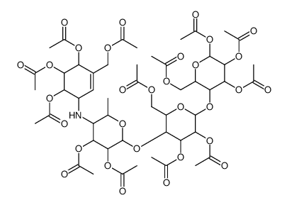 Acarbose Tridecaacetate结构式