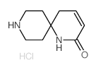 1,9-Diazaspiro[5·5]undec-3-en-2-one hydrochloride结构式