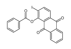 (2-iodo-9,10-dioxoanthracen-1-yl) benzoate结构式