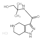 N-(2-Hydroxy-1,1-dimethylethyl)-4,5,6,7-tetra-hydro-1H-pyrazolo[4,3-c]pyridine-3-carboxamide HCl Structure