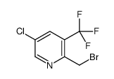 2-(bromomethyl)-5-chloro-3-(trifluoromethyl)pyridine Structure