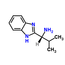 (R)-(+)-2-(α-(i-propyl)Methanamine)-1H-benzimidazole, Min. 98 (R)-i-Pr-BIMAH Structure