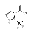 5-(Trifluoromethyl)-1H-pyrazole-4-carboxylic acid structure