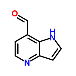 1H-Pyrrolo[3,2-b]pyridine-7-carbaldehyde结构式