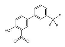 2-nitro-4-[3-(trifluoromethyl)phenyl]phenol结构式