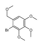 4-bromo-1,2,3-trimethoxy-5-(methoxymethyl)benzene Structure