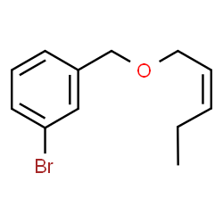 3-BROMOBENZYL-(CIS-2-PENTENYL)ETHER structure