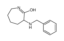 3-(benzylamino)hexahydro-2H-azepin-2-one结构式