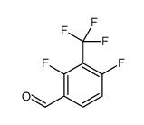 2,4-Difluoro-3-(trifluoromethyl)benzaldehyde structure