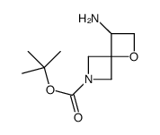 6-Boc-1-恶-6-氮杂螺[3.3]庚烷-3-胺结构式