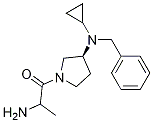 (S)-2-AMino-1-[3-(benzyl-cyclopropyl-aMino)-pyrrolidin-1-yl]-propan-1-one Structure