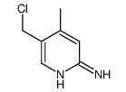 5-(chloromethyl)-4-methylpyridin-2-amine Structure