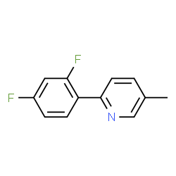 2,4-Difluoro-4'-methyl-1,1'-biphenyl structure