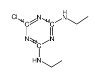 simazine-ring-ul-14c结构式