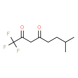 1,1,1-Trifluoro-7-methyl-2,4-octanedione结构式