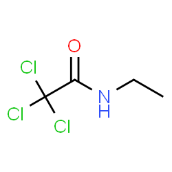 Acetamide, 2,2,2-trichloro-N-ethyl- Structure