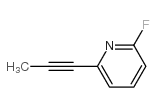 Pyridine, 2-fluoro-6-(1-propynyl)- (9CI) Structure