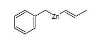 benzyl(prop-1-en-1-yl)zinc结构式