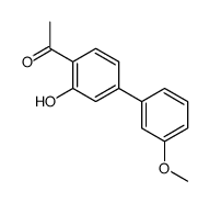 4-Acetyl-3'-methoxybiphenyl-3-ol structure