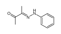 Diacetyl-anti-mono-phenylhydrazon Structure
