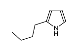 2-butyl-1H-pyrrole结构式