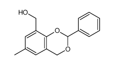 4H-1,3-Benzodioxin-8-methanol,6-methyl-2-phenyl-(9CI) structure