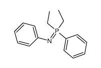 N-(diethyl-phenyl-phosphoranyliden)-aniline Structure