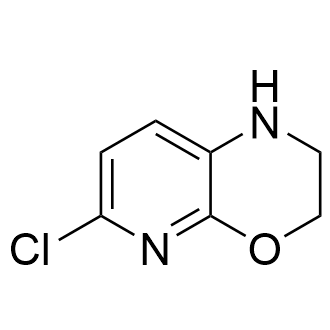 6-Chloro-2,3-dihydro-1H-pyrido[2,3-b][1,4]oxazine structure