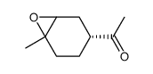 Ethanone, 1-(6-methyl-7-oxabicyclo[4.1.0]hept-3-yl)-, (3R)-[partial]- (9CI) Structure