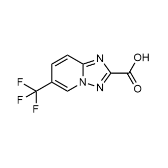 6-(三氟甲基)-[1,2,4]三唑并[1,5-a]吡啶-2-羧酸结构式