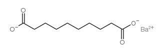 barium(2+),decanedioate结构式