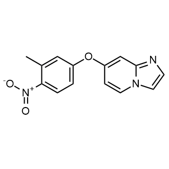 Imidazo[1,2-a]pyridine, 7-(3-methyl-4-nitrophenoxy)- structure