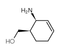 3-Cyclohexene-1-methanol,2-amino-,cis-(9CI) Structure