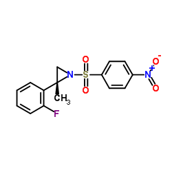 2-(2-fluorophenyl)-2-methyl-1-[(4-nitrophenyl)sulfonyl]-, (2R)- picture