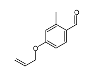 2-methyl-4-prop-2-enoxybenzaldehyde Structure