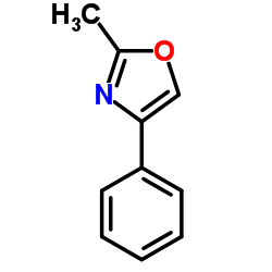 2-甲基-4-苯基噁唑结构式